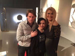 Liana Stanciu cu Dorina si Marius refacuta